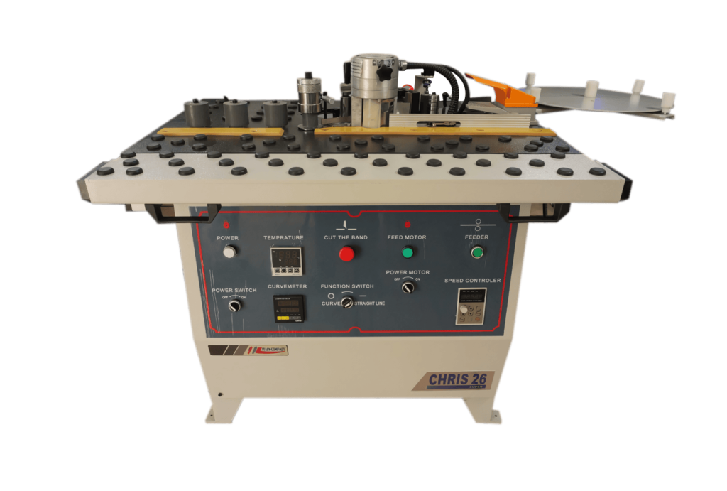 Enchapadora de cantos curvos chris-26